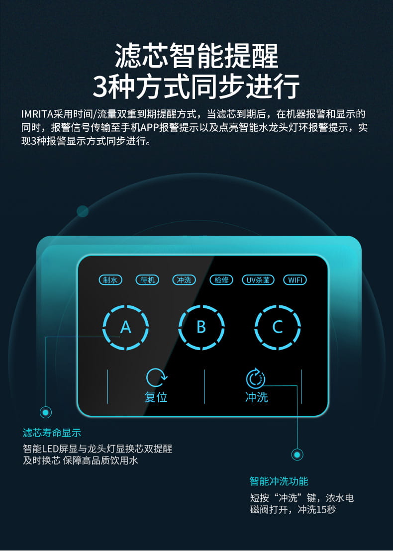 愛瑪特智能納濾凈水機 IMT-NC2